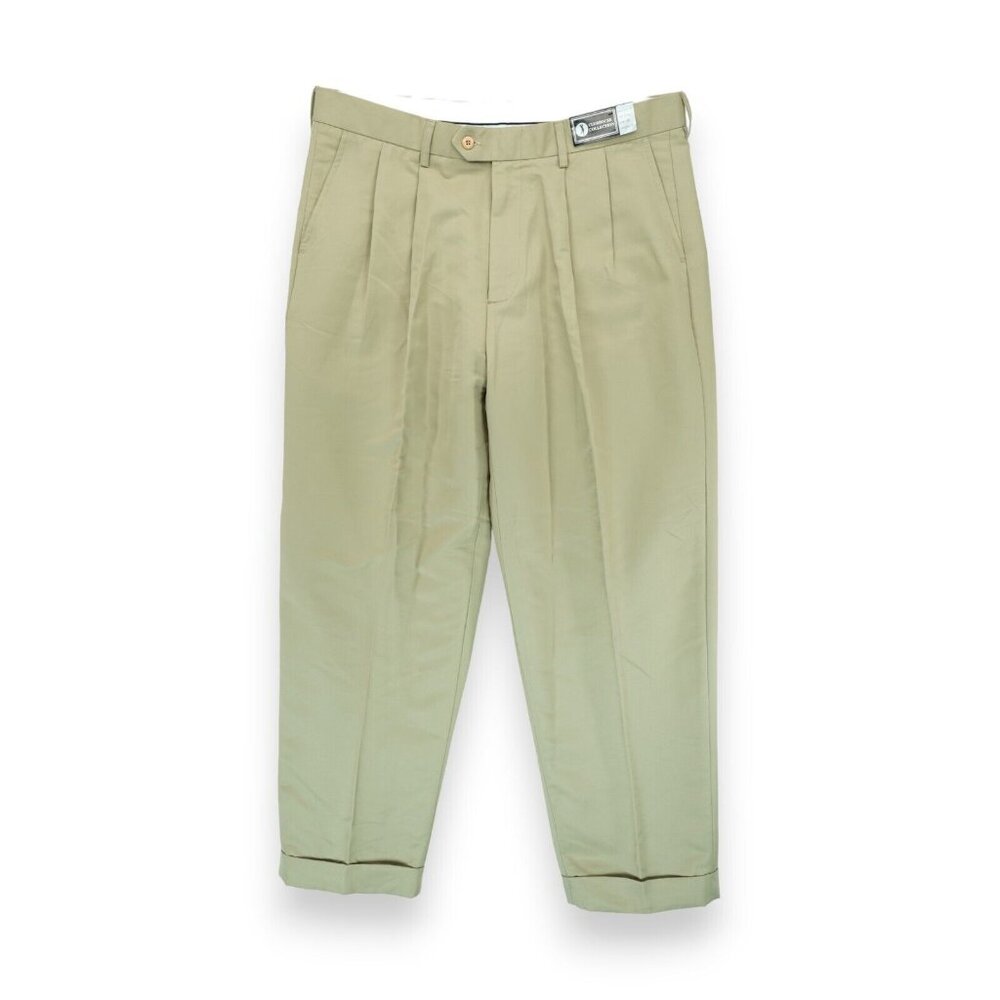 NWT Clubhouse‎ Collection Khaki Golf Pants Men's Size 38x30